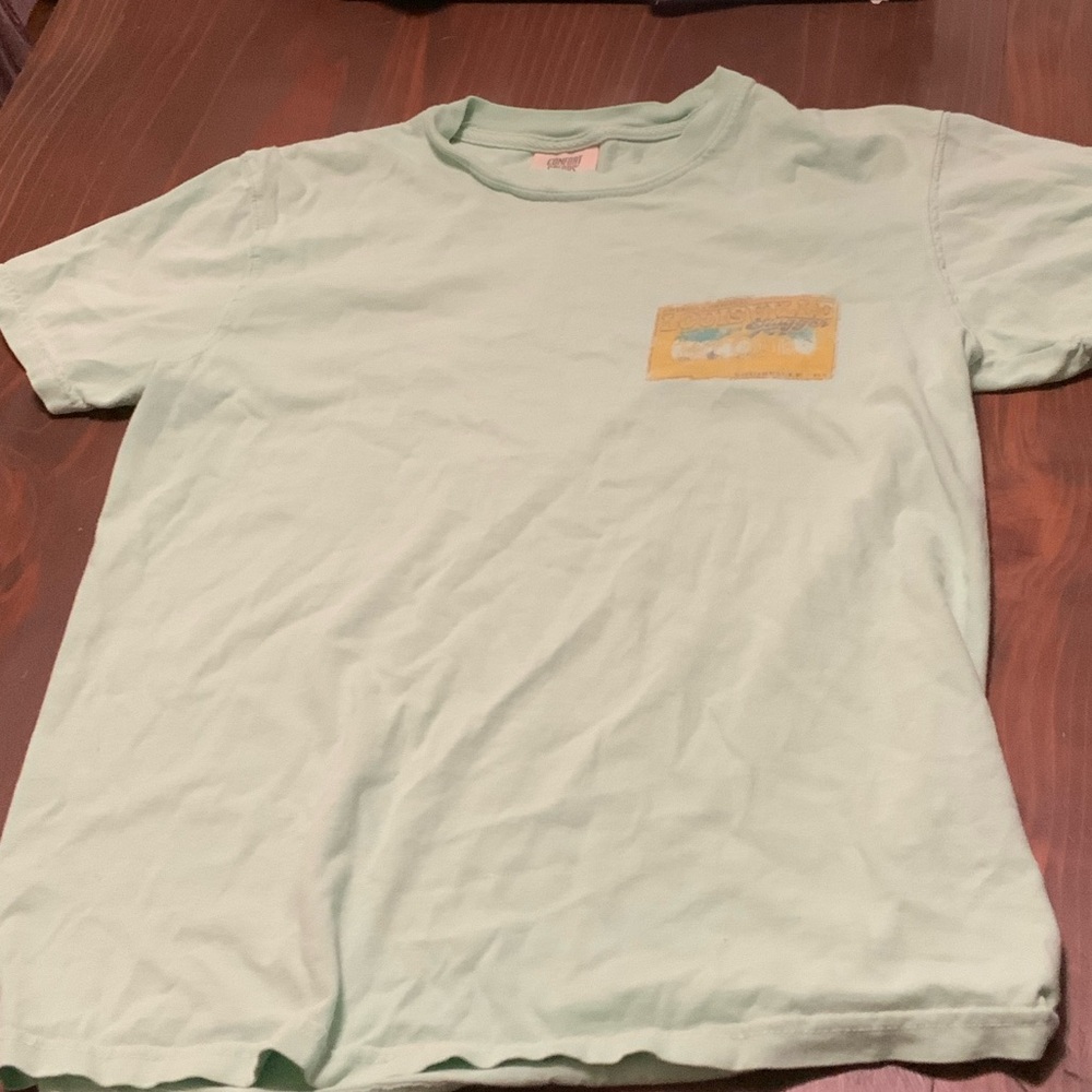 Comfort Colors Mint Green Short Louisville Slugger Sleeve Tee